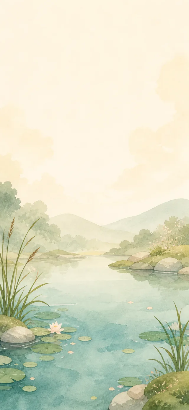 Pond wallpaper